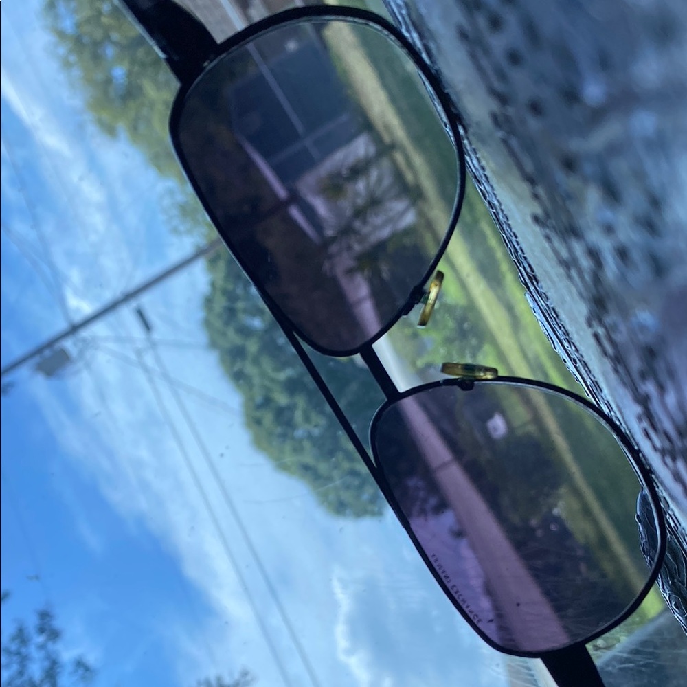 Black Aviator Sunglasses, Armani Exchange A/X - Picture 5 of 5